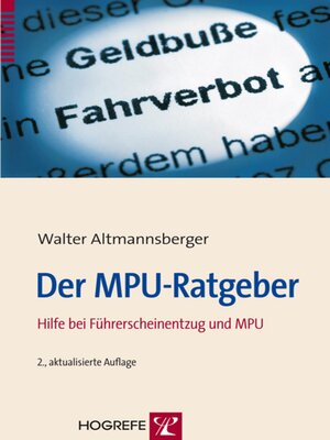 cover image of Der MPU-Ratgeber